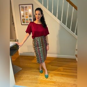 Anthropology Pencil Skirt